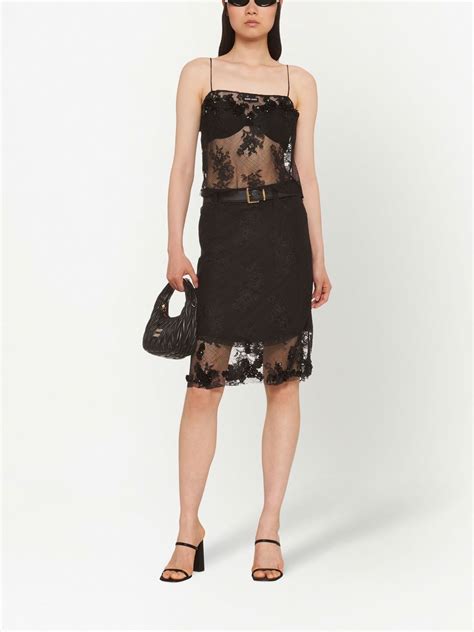 schlauchrock miu miu